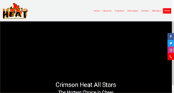 Desktop Screenshot of crimsonheat.com